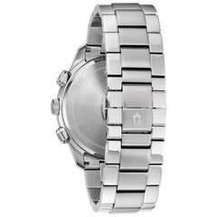 Bulova Men's Wilton - 97B169 - Stainless Steel/Black Dial