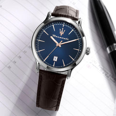 MASERATI EPOCA 42 mm MEN'S WATCH - Brown