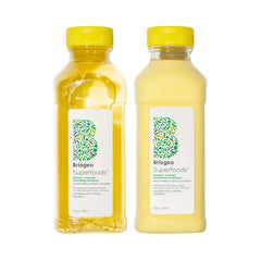 Briogeo Superfoods Banana + Coconut Hair Pack, Replenish Dull, Dry Hair and Supports Healthy Hair and Scalp, Moisturizing for All Hair Textures, Hydrating Cleanse, Vegan, Cruelty-Free, 2 x 12.5 fl oz