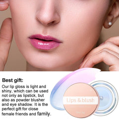 NALACAL PH Blusher | Face Blushes Blusher Gel - 0.17 Oz Face Makeup for Lips Cheeks Can Change Color, for All Skin, Natural, Long-lasting, Moisturizing