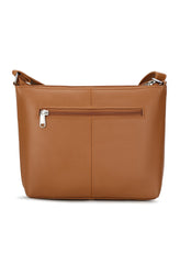 K London Real Leather Crossbody Sling Bag |Bag For Mobile Phone| Pouch Bag For Women & Girls | Shoulder Bags (Tan) (2205_Tan)