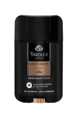 Yardley Gentleman Elite Deodorant Stick, Masculine Fragrance, All Day Freshness - 50 ml - Elevate Your Grooming Routine with Lasting Sophistication