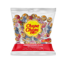 Chupa chups Fruit Lollipops Candy - 50 pieces bag