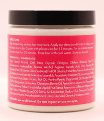 Mielle Organics Moisturizing Avacado Hair milk 8oz, White Peony Leave-In Conditioner 8oz & Babassu Oil and Deep Mint Conditioner 8oz
