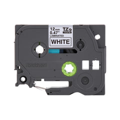 Brother Genuine TZe231~1/2β Black Print on White Label Tape. Each: 0.47 in x 26.2 ft (12 mm x 8 m)