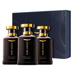 Park Avenue Gift Set For Men Euphoria, Conquer & Harmony Fresh Liquid Eau De Parfum Men, 150ml | Perfume for Men | Premium Luxury Fragrance Scent | Long-lasting Aroma Perfume