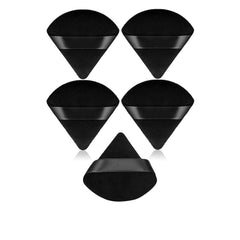 Soft Triangle Makeup Puffs β Reusable, Easy-to-Clean Foundation Blenders for a Flawless Finish - 5 pics