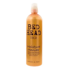 TIGI Bed Head Moisture Maniac Shampoo For Lightweight Moisture, Replensishes Shine & Smoothness, Moisturizes Hair, For All Hair Types, 25.36 oz