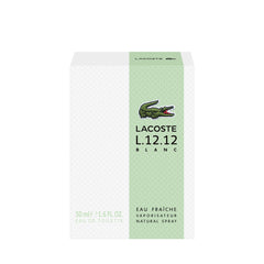 Lacoste L.12.12 Blanc Eau Fraiche Perfume for Men Eau De Toilette 50ML