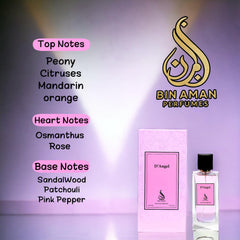 Bin Aman Perfumes - D’Angel Eau de Perfum 100ml - Long lasting Luxury perfume for Women