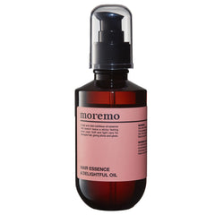 Moremo Hair Essence Delightful Oil, Pink, Lightweight, Leave-in hair Oil Designed to Moisturize damaged hair, reduce frizz, and add intense shine without a sticky finish - 5.07 Fl Oz (Pack of 1)