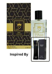 DH07 Code Black by D' Scents perfume, Inspired Luxury Long Lasting Fragrance For Men, Eau de Parfum, 100ml…