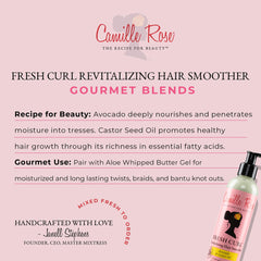 Camille Rose Naturals Fresh Curl, 8 Ounce
