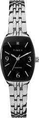 Timex Classics Women's 21 mm Watch, Silver Tone, 21 mm, Dress Watch