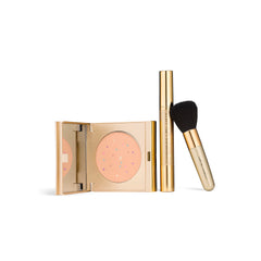 MagicMinerals by Jerome Alexander (Medium), Mineral Powder Foundation Set with Mirror Compact, Lash Extending Mascara, Professional Stubby Brush & Blending Sponge