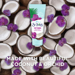 ST. Ives Softening Coconut & Orchid Hand Cream For Smooth & Supple Skin| Deeply Hydrates & Nourishes Dry Skin| Paraben-Free & Non-Greasy| Dermatologically Tested| 30gm