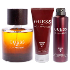 Guess 1981 Los Angeles, Eau de Toilette for Men100ml, + 200ml Shower Gel, +226ml Body Spray Set (2020)
