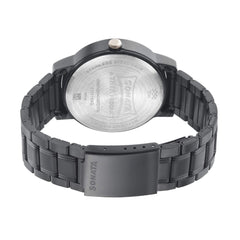 Sonata Beyond Gold Analog Black Dial Men's Watch-NN77031KM03/NP77031KM03
