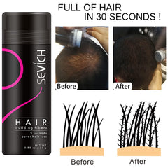 Maxter Hair Fiber for Men and Women - Hide Hair Loss Instantly - 100% Natural Powdered Cotton Microfibers (Light Brown 25g)