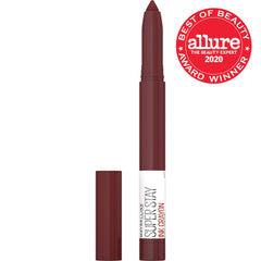 Maybelline New York Maybelline Super Stay Ink Crayon Matte Longwear Lipstick Makeup, Drive The Future, 0.04 Ounce, 165 Drive The Future, 0.04 ounces (Pack of 2)