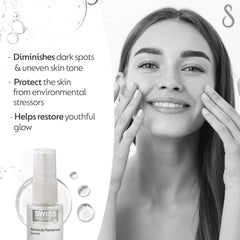 Swiss Image Brightening Face Serum with Niacinamide 30 ml | Reduces Dark Spots, Blemishes & Pigmentation for Even Toned Skin | Lightweight & Non-Greasy Serum| All Skin Types | Men & Women | Swiss Made