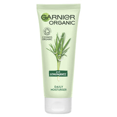 Garnier Organic Lemongrass Daily Face Moisturiser, Refreshing And Hydrating Day Cream Combination And Normal Skin 50 Ml