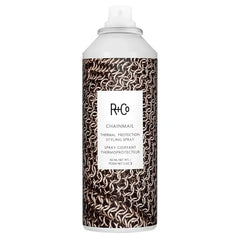 R+Co Chainmail Heat Protection Spray For Hair Thermal Protection + Flexible Hold + Silky Shine Vegan 163 ml