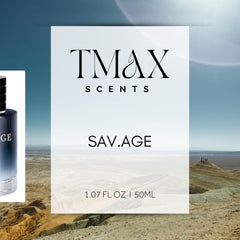 TMAX Scents Sav.Age Extrait de Parfum for Men - 50ml | Long-Lasting, Luxurious Scent | Ideal for Everyday Elegance