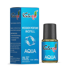 Vedashree Car Perfume Refill for Wooden Dashboard - Refreshing & Long-lasting - Car Air freshener Refill- Car Perfume Refill - Luxury Aqua Fragrance - 12ml