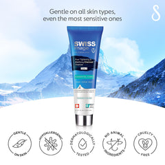 Swiss Image Charcoal Cleanser 3-in-1 with Salicylic Acid 100 ml | Reduces Acne, Unclogs Pores, Controls Oil | Face Wash, Scrub & Mask | Combination, Oily & Acne-Prone Skin | Men & Women | Swiss Made