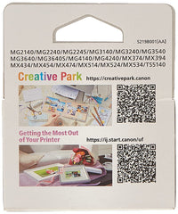 CANON PG-440 Black Genuine Ink Cartridge, Prints Up to 180 A4 Pages