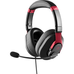 Austrian Audio PG16 Pro Gaming Headset with Microphone (Foldable Gaming Accessories, High Resolution Sound, Memory Foam Ear Pads for Optimal, Detachable 1.4m Cable), Black/Red, One Size