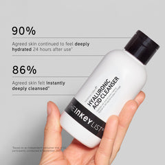 The INKEY List Hyaluronic Acid Cleanser, Hydrates Skin and Removes Makeup 150ml