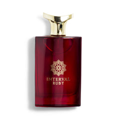 AMD Perfumes INTERVAL RUBY Unisex Perfume - Classic Perfume for Men and Women - Long Lasting Men's and Women's Fragrances with Blend of Musk and Sea Notes Eau de Parfum EDP 100ml
