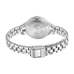 Sonata Silver White Dial Analog Watch for Women-NR8151SM05