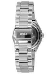 Guess Womens Quartz Watch, Analog Display and Stainless Steel Strap W0111L1