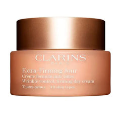 Clarins Extra Firming Day Cream Anti Aging Moisturizer Skin Looks More Radiant, Visibly Firmer and Plumper After 28 Days Smoothes Appearance of Lines and Wrinkles Evens Skin Tone Hydrates