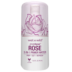 Wet n Wild Photo Focus Water Primer, Rose Addiction, 1.5 oz