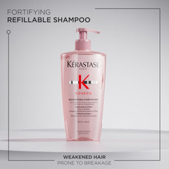 Kérastase Genesis Bain Hydra-Fortifiant Anti-Hair Fall Shampoo For Normal to Oily Hair - 500ml