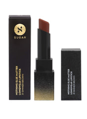 SUGAR Cosmetics Nothing Else Matter Longwear Lipstick - 31 Simmer Brown (Milk Chocolate Brown/Almond Brown)