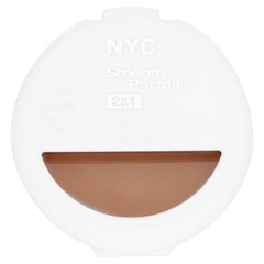 NYC Smooth Skin 2 In 1 Compact Foundation and Concealer - Dark