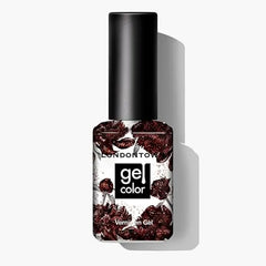 LONDONTOWN lakur Nail Polish Chip Resistant, Non Toxic, Conditions & Hydrates Nails Shimmery Copper Brown, Around The Fireplace, .40 fl oz