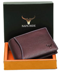 Napa Hide by Wildhorn RFID - BROWN