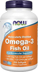 Now Foods, Omega-3, Cardiovascular Support, 200 Soft Gels