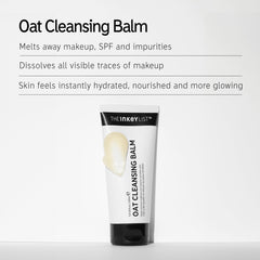 The INKEY List Oat Cleansing Balm, Removes Makeup and Cleanse Sensitive Skin 150ml