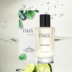 TMAX Scents Lime and Basil Perfume Fragrance for Men and Women Impression of J.M Lime Basil Mandarine 50ml Extrait de Parfum Spray Unisex Perfume