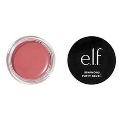 e.l.f. Cosmetics Luminous Putty Blush, Putty To Powder Blush With A Shimmer Finish, Lightweight, Buildable Formula, Bermuda