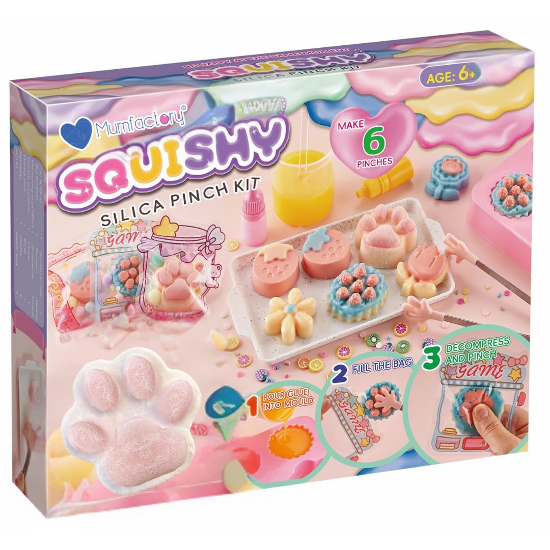 Squishy Toys DIY Kit for Kids Create your own Squishy Toys Fun