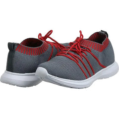 Bourge Boy's Z12 Sports Shoes 30 EU Grey-Red