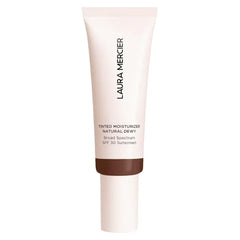 Laura Mercier Tinted Moisturizer Natural Dewy with SPF 30: 24HR+ Hydration, Long Lasting, Sheer to Light, Buildable Coverage, Dewy Finish, Improve Skin Tone and Texture, Skin Tint, 1.5 Ounce (Full Size)